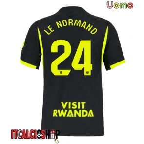 Atletico Madrid Robin Le Normand #24 Seconda Maglia 2026-27 Manica Corta